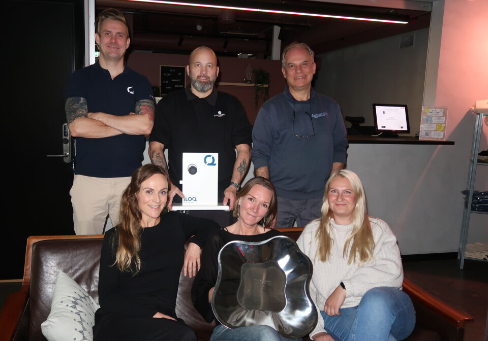 «Vi fikk den kombinasjonen av låssystem og kommunikasjonskanal som vi ønsket oss» Per Friestad , John Manuel Sydnes, Besim Issa, Tone Støylen Sunniva Roux og  Ida Louise Fjeldberg Westerlund