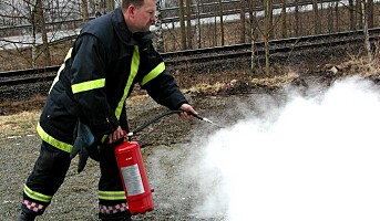 Feil på brannslokkingsapparater