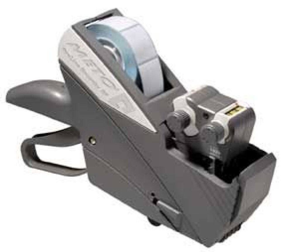 Alarmetikettskriver Checkpoint