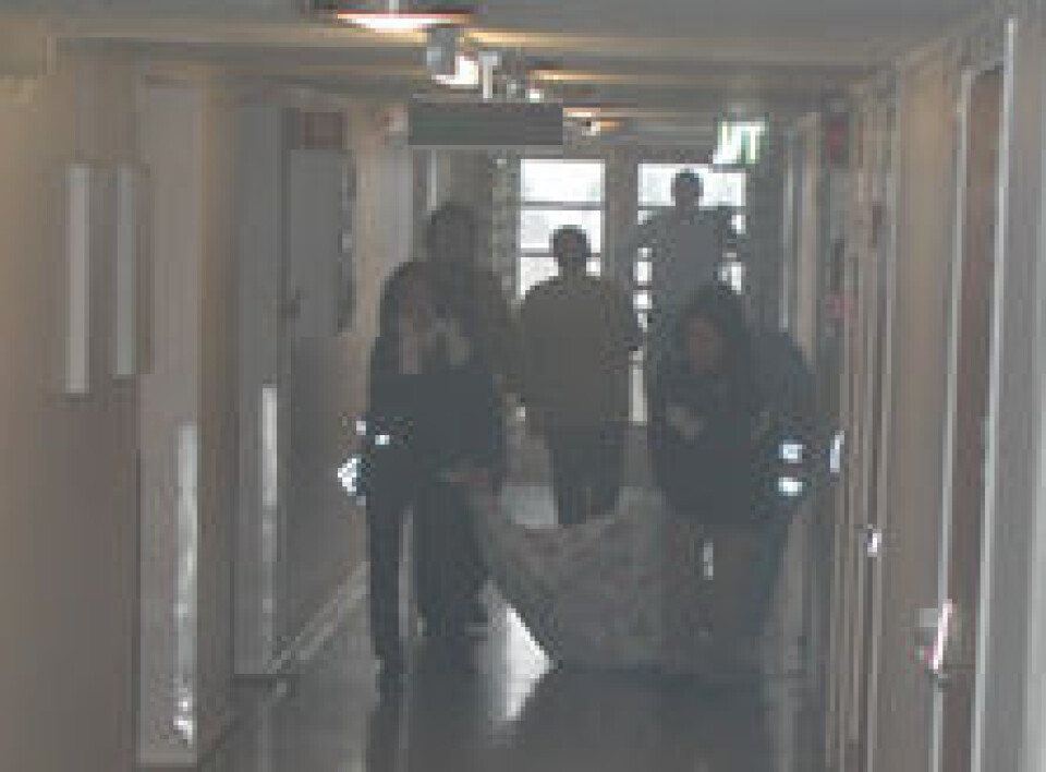 Automatisk brannslokking ved alle sykehjem