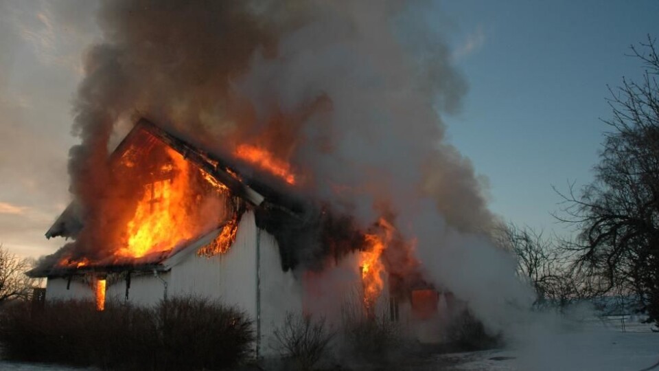 Sector Alarm reddet ut 62 personer som sov i røykfylte hus i fjor (arkivfoto: Even Rise)..