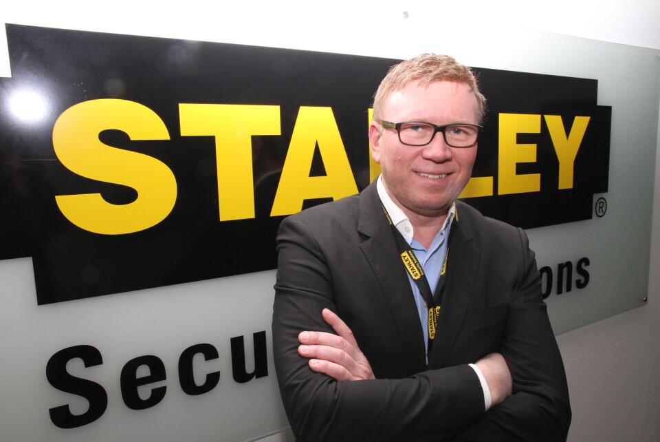 Espen Winther Knudsen ser frem til å styre Stanley Security mot ytterligere vekst (foto: Even Rise).