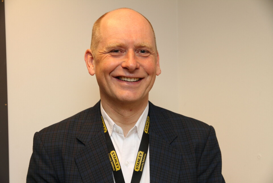Trond Langeland etterlater seg et driftsresultat på mer enn 60 millioner kroner for 2015 når han nå forlater Stanley Security (foto: Even Rise).