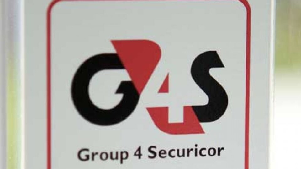 Det som frem til i dag het G4S i Sverige, heter fra nå av Avarn Security (arkivfoto).