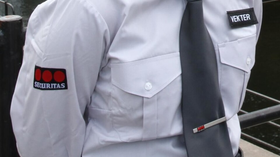 Securitas har kjøpt Noralarm Industri AS. I 2020 skal 30 prosent av Securitas-omsetningen være leveranser hvor vektertjenester og tekniske løsninger kombineres (arkivfoto: Even Rise)