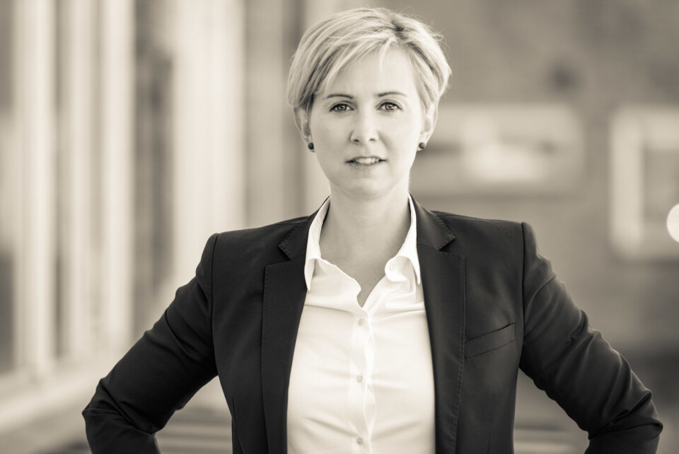 Direktør Sofie Nystrøm ved CCIS er svært fornøyd over ekstra-plassene som er oppfettet ved masterstudiet i informasjonssikkerhet (foto: Gunnar Kopperud).