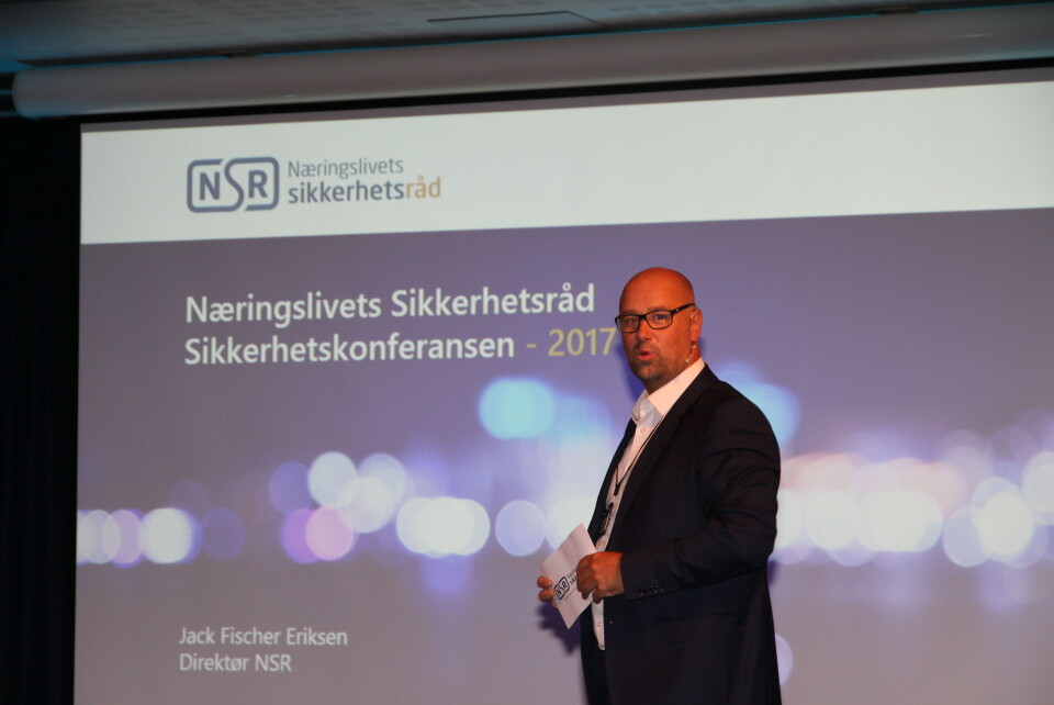 Direktør Jack Fischer Eriksen i NSR sier at politiet er på rett vei, men at resultatene langt i fra er der de bør være (foto: Even Rise).