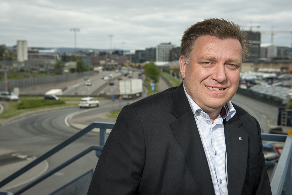Direktør Geir A. Moe i NLF mener det er grunn til å tro at det også i Norge er sammenheng mellom transportrelatert kriminalitet og bevegelsesmønstrene til lastebiler fra lavkostland(foto: NLF/Jon Terje Hellgren Hansen).