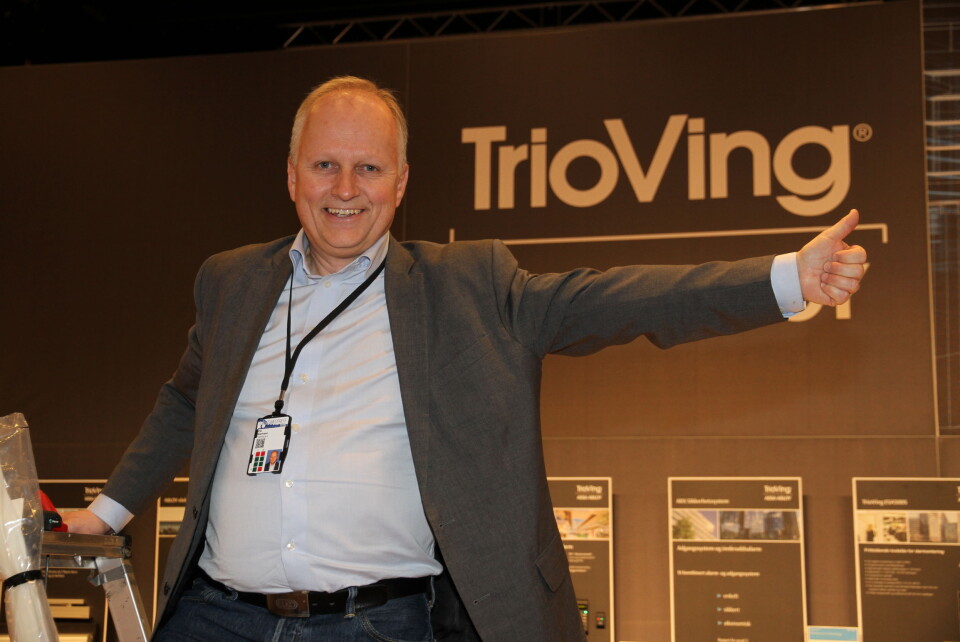 Administrerende direktør Pål Mathisen forstår at Assa Abloy Opening Solutions Norway - som ersatter TrioVing - kan bli oppfattet som langt og omfattende, men poengterer at det inneholder viktige elementer (arkivfoto Even Rise).
