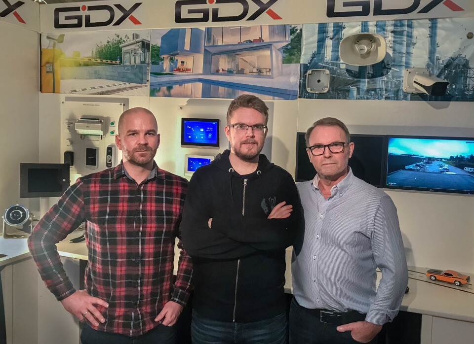 Nye medarbeidere på plass hos GDX AS: Anders Heide (begynte i august) Ole Petter Bjerkeli (begynte i september) Kjell Johansen (begynte i november) (foto: Privat).