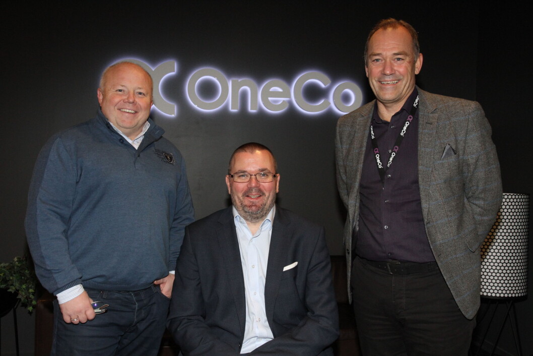 Stellan Johansen og Knut Erik Melstrøm begynner i Oneco. Jahn Gulbrandsen (t.h.) har fra i høst vært en del av industrikonsernets sikkerhetssatsning (foto. Even Rise). Stellan Johansen og Knut Erik Melstrøm begynner i Oneco. Jahn Gulbrandsen (t.h.) har fra i høst vært en del av industrikonsernets sikkerhetssatsning (foto. Even Rise).