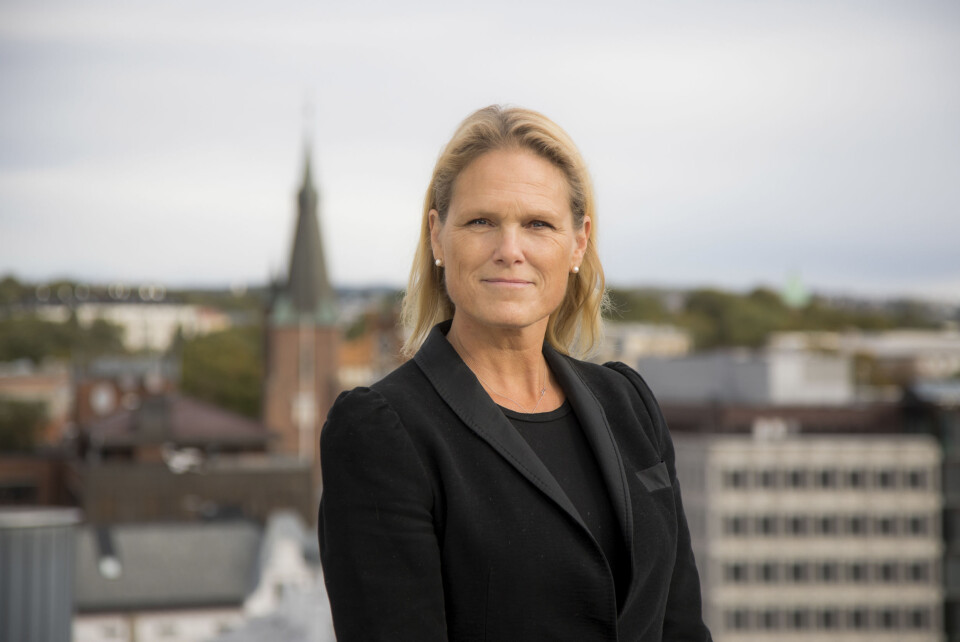 Statsråd Ingvil Smines Tybring-Gjedde er med når NorSIS lanserer datasikkerhetskurs for seniorer i dag (foto: Justis- og beredskapsdepartementet).
