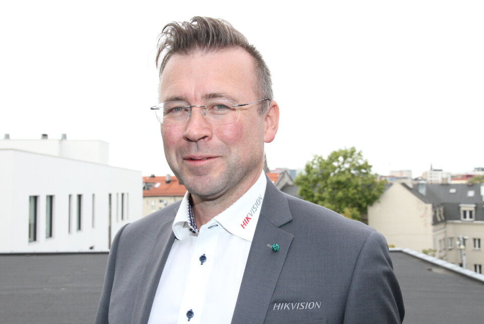 Yngve Lyng Lillevik er ny country sales manager for Hikvision i Norge (foto: Even Rise).