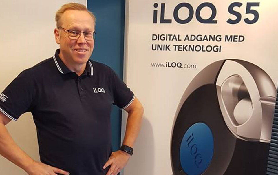 Trond Wiker i Iloq er stolt over å kunne presentere den nye Iloq S5 (foto: privat).