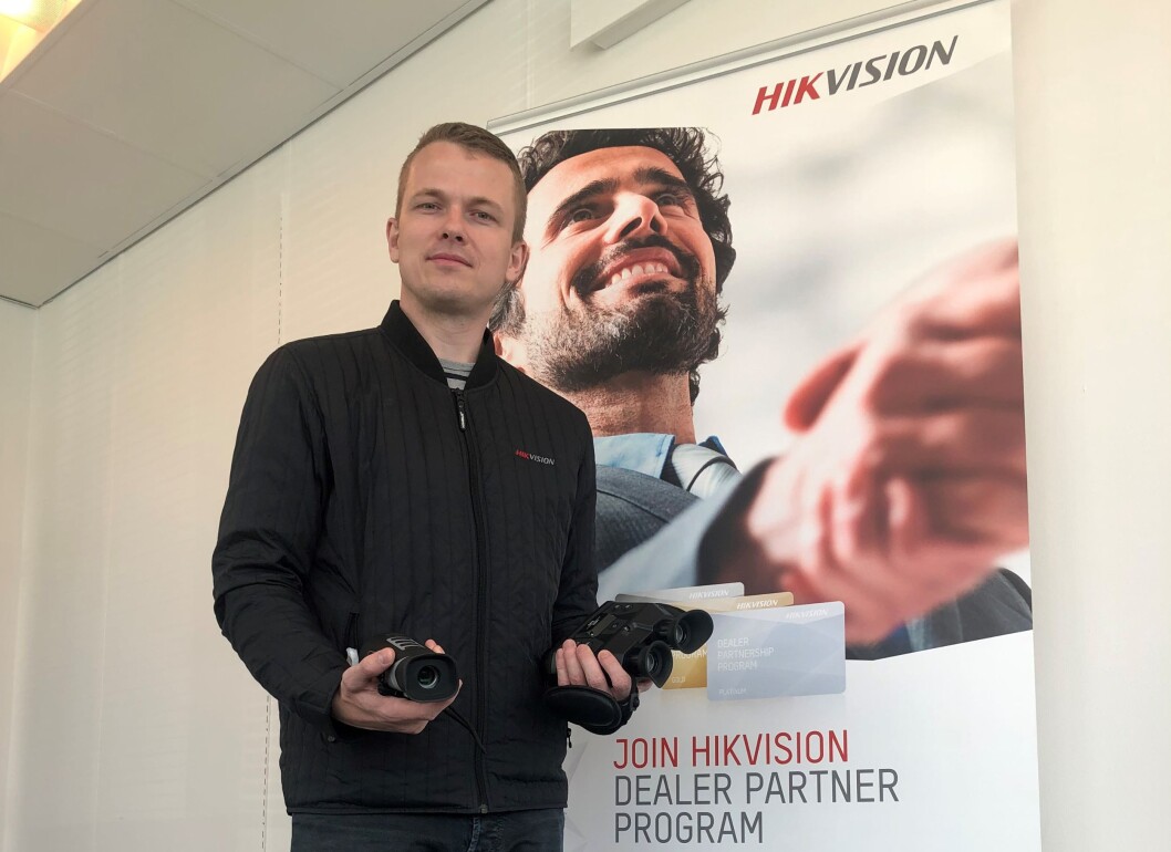 Business unit manager Michael Hygild i Hikvision gleder seg over veksten i Norge (foto: privat). Business unit manager Michael Hygild i Hikvision gleder seg over veksten i Norge (foto: privat).