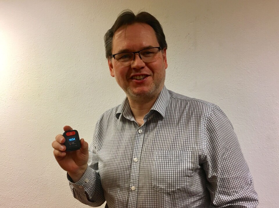 Produktsjef Ken Inge Hanski har stor tro på det nye sikkerhetssystemet (foto: privat)