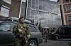 soldat utenfor Scandic Ambassadør i Drammen