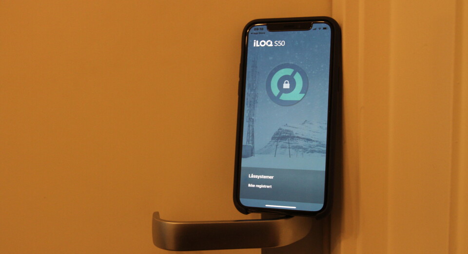 Med iOS 13 er Iloq S50 blitt tilgjengelig for både Android-telefoner og Apple-telefoner.