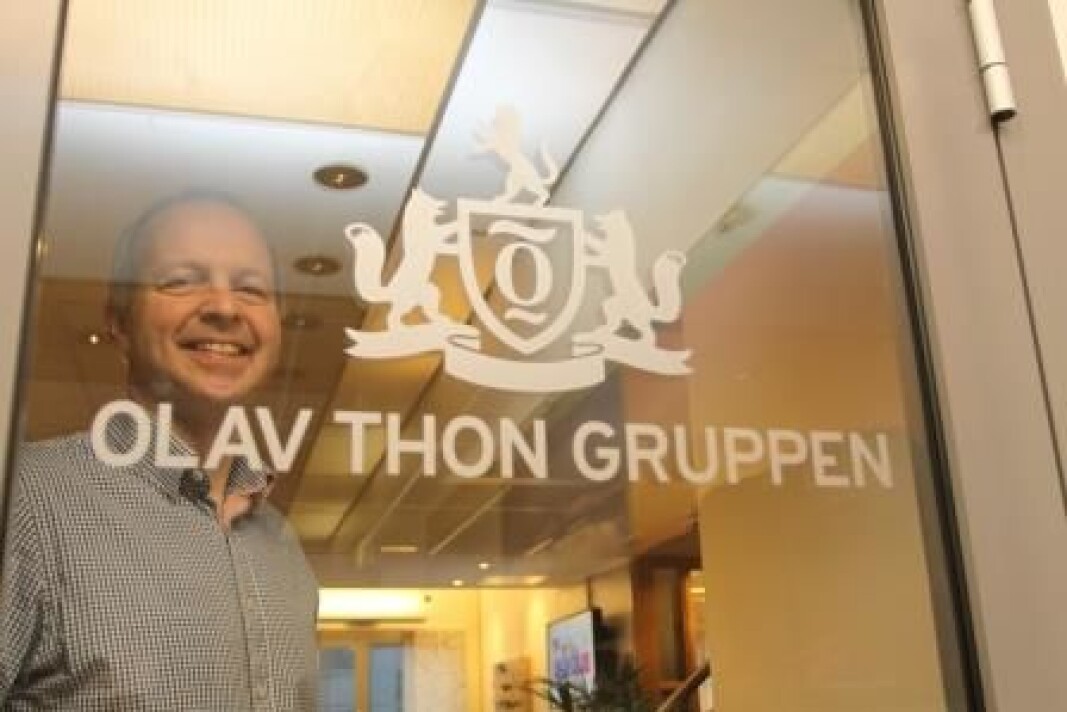 Sikkerhetssjef Ola Stavnsborg i Olav Thon Gruppen sier at vaktholdet på kjøpesentrene forventes å normalisere seg i løpet av kort tid. Sikkerhetssjef Ola Stavnsborg i Olav Thon Gruppen sier at vaktholdet på kjøpesentrene forventes å normalisere seg i løpet av kort tid.