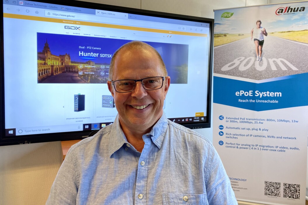 Dahua-produkter er noe av det Ole Rune Mykjåland skal bistå med salg og support av for i Oslo. Dahua-produkter er noe av det Ole Rune Mykjåland skal bistå med salg og support av for i Oslo.