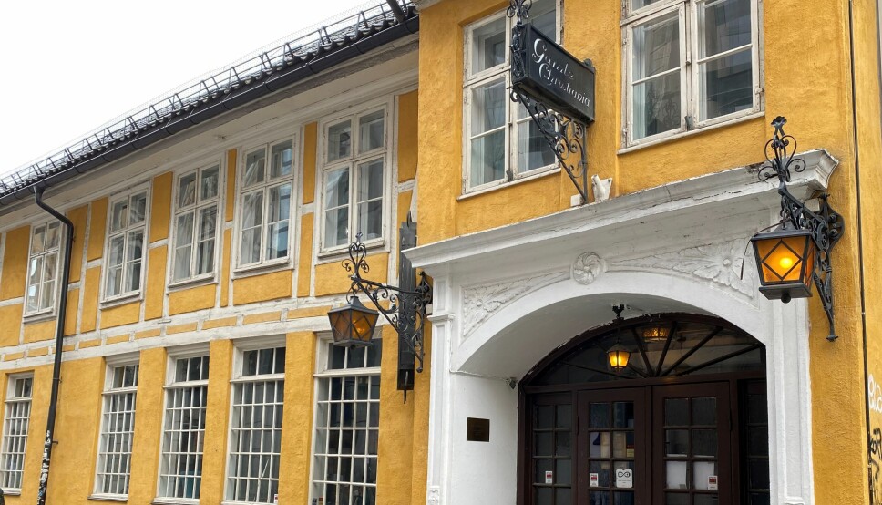 En vekter fra PSS Securitas ble skallet i ansiktet under tjeneste som ordensvakt på Gamle Christiania (Gamla) i Oslo.
