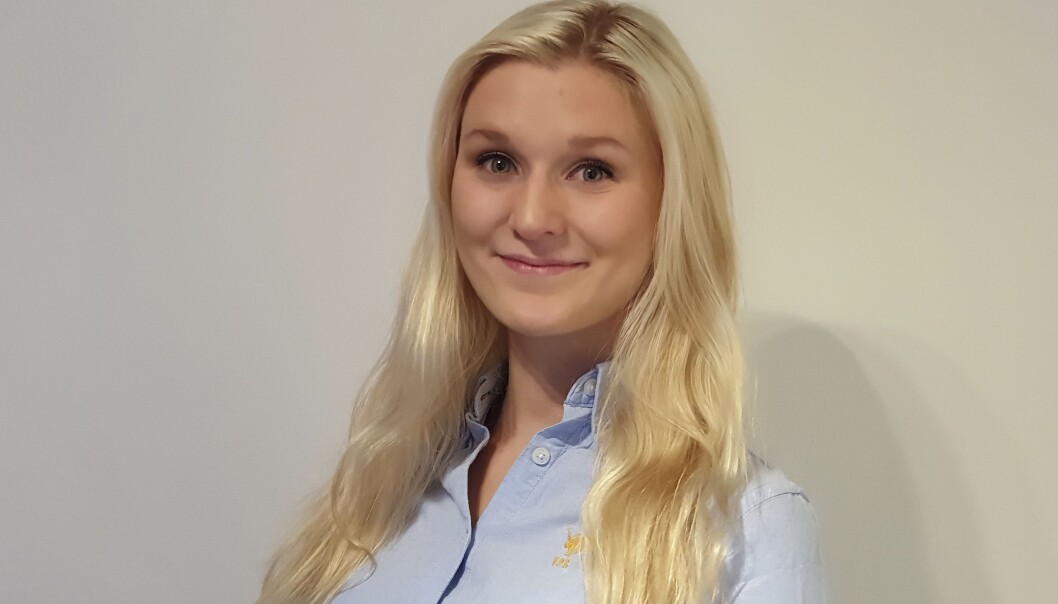 Marie Fjeld Lycke satser som salgs- og markedskonsulent innen videoovervåking i sikkerhetsbransjen. Marie Fjeld Lycke satser som salgs- og markedskonsulent innen videoovervåking i sikkerhetsbransjen.