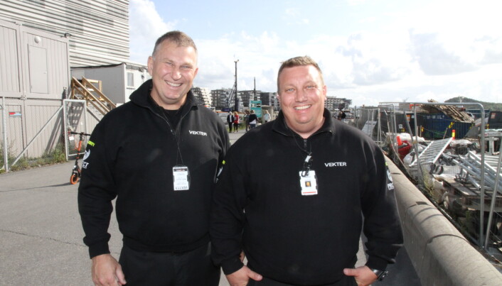 Dick Hansson og Petter Nilsen er med i det nye vaktselskapet. Hansson er daglig leder. Dick Hansson og Petter Nilsen er med i det nye vaktselskapet. Hansson er daglig leder.