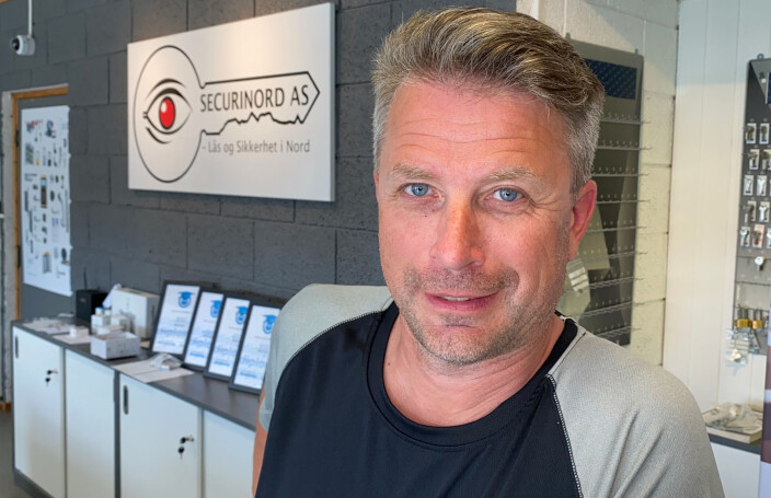Daglig leder Terje Karoliussen konstaterer at Securinord har sikret seg kontrakter med to sykehus i nærområdet for de neste årene. Daglig leder Terje Karoliussen konstaterer at Securinord har sikret seg kontrakter med to sykehus i nærområdet for de neste årene.