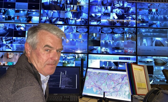 – Vi har erfaring med intelligent kameraovervåking som gir mange feilalarmer. Nå håper vi systemet fra Neowit er bedre, sier Cato Monrad i GSS. Her fra lokalene de tidligere hadde på Brobekk. – Vi har erfaring med intelligent kameraovervåking som gir mange feilalarmer. Nå håper vi systemet fra Neowit er bedre, sier Cato Monrad i GSS. Her fra lokalene de tidligere hadde på Brobekk.