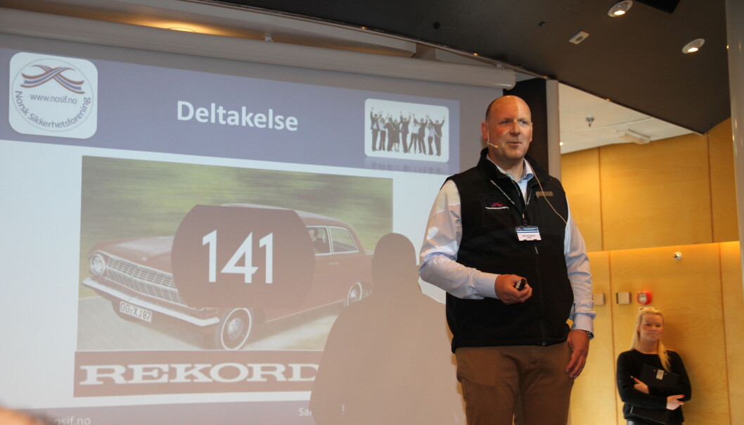 Øyvind Halnes i Norsk Sikkerhetsforening håper flest mulig melder seg på Sikkerhetskonferansen som i år arrangeres digitalt. Øyvind Halnes i Norsk Sikkerhetsforening håper flest mulig melder seg på Sikkerhetskonferansen som i år arrangeres digitalt.