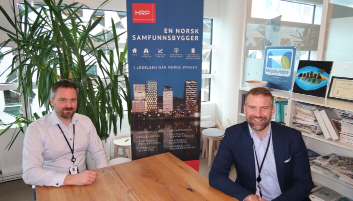 Lars Eirik Berg og Carl-Axel Hagen er to av etter hvert mange i HRP-avdelingen for sikkerhet. Hagen startet oppbyggingen av denne i fjor sommer. Lars Eirik Berg og Carl-Axel Hagen er to av etter hvert mange i HRP-avdelingen for sikkerhet. Hagen startet oppbyggingen av denne i fjor sommer.