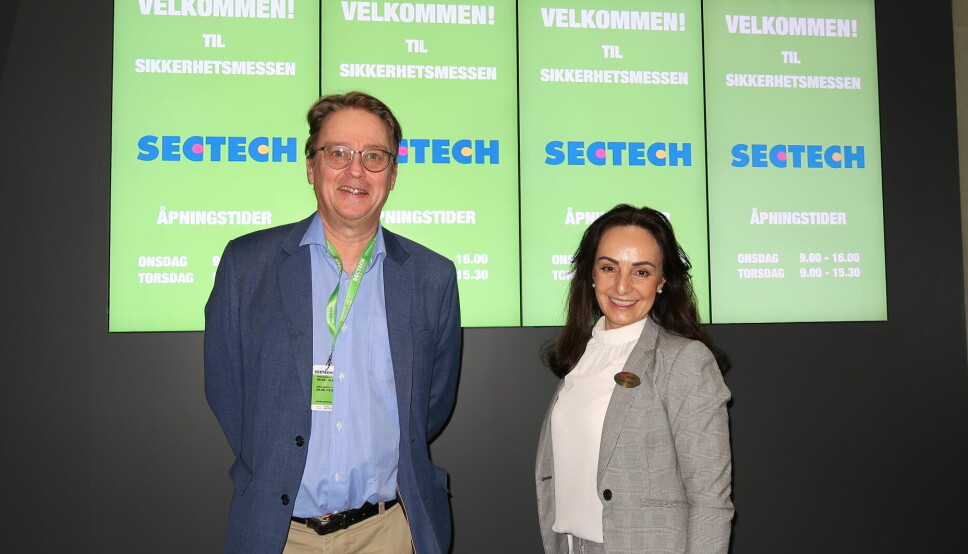 Lennart Alexandrie og Deniz Baykal i AR Media International lover å arrangere Sectech igjen i Norge allerede i 2023.