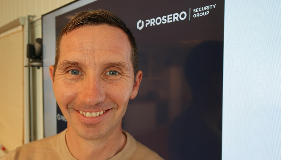 Andreas Setting, landssjef i Prosero Security Group, ser frem til å samarbeide med og videreutvikle selskapets siste erobringer.