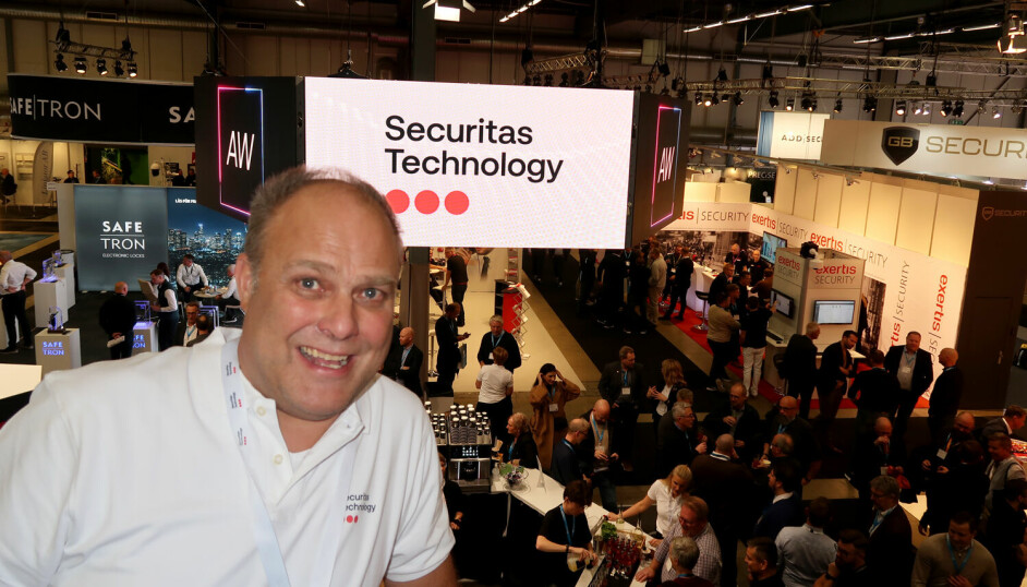 Kettil Stenberg er nordisk sjef i det nye selskapet Securitas Technology, som er et resultat av Securitas sitt oppkjøp av Stanley Security. Han gleder seg til fortsettelsen og feiret nykommeren på Skydd.