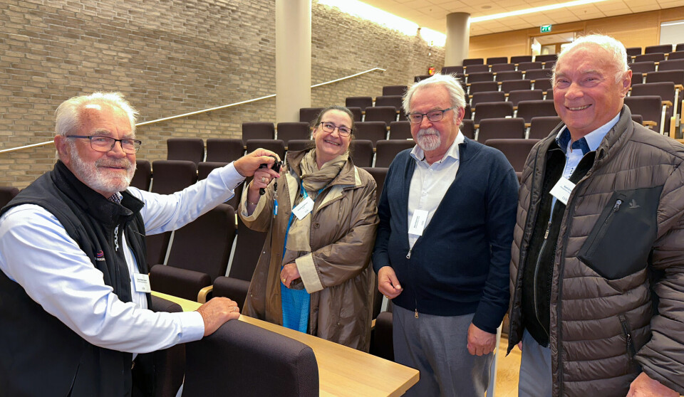Sverre Røed-Larsen, Birgitte Anderson, Bjørn Kallestad og Kjell Erik Hansen
